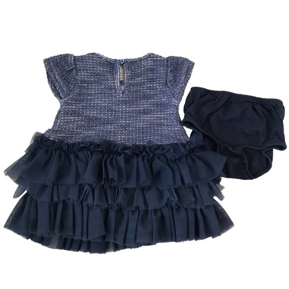 Baby Girl Dresses Lot of 3 First Impressions & Unbranded 6-9 Months, Pre-Owned - Picture 5 of 7